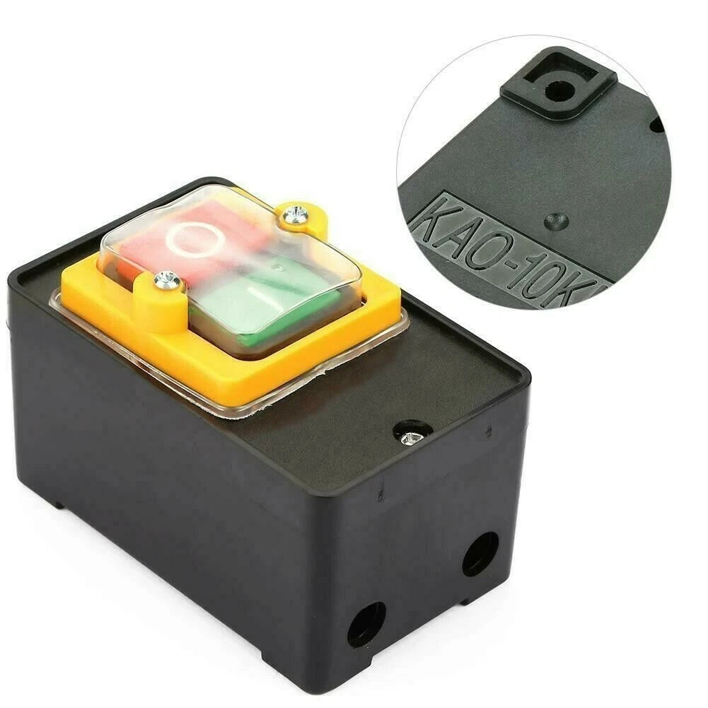 Push Button Switch 10A AC220V/380V for Equipment (1 pcs)