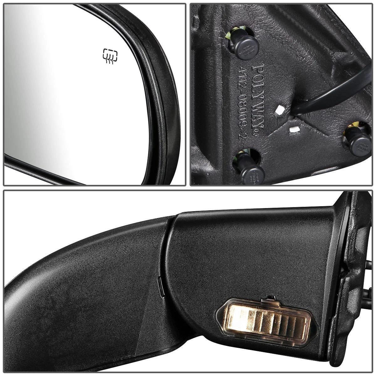 Power Heated Side Door Mirror for Suburban Yukon (2000–2006) GM1321247