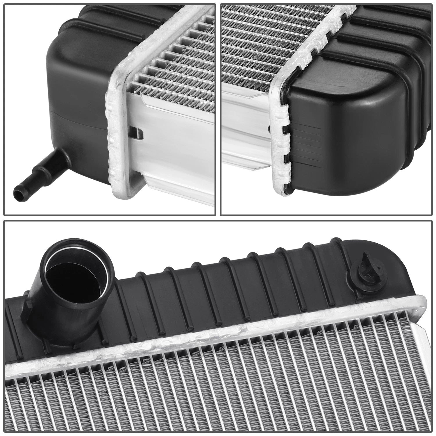 2-Row Aluminum Core Cooling Radiator for International 4100 4300 4400 (2005–2007)