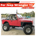 Front Fender Flares for Jeep Wrangler YJ (1987–1995) w/LED Eagle Lights