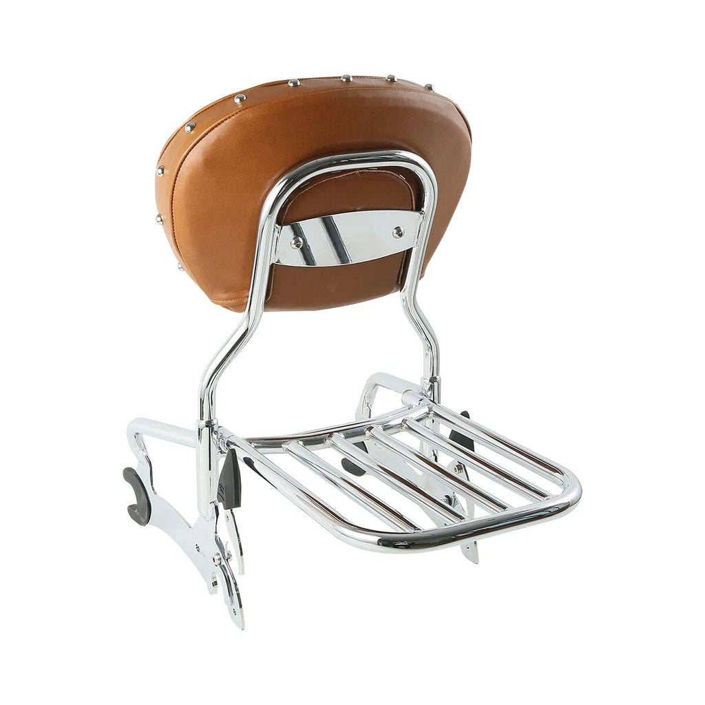 12" Backrest Sissy Bar Luggage Rack for Indian Chief (2014–2023)
