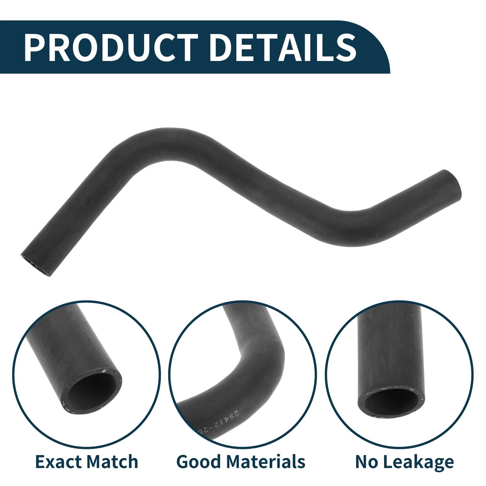 Radiator Hose No. 2541226100 for Hyundai Santa Fe (2001–2006)
