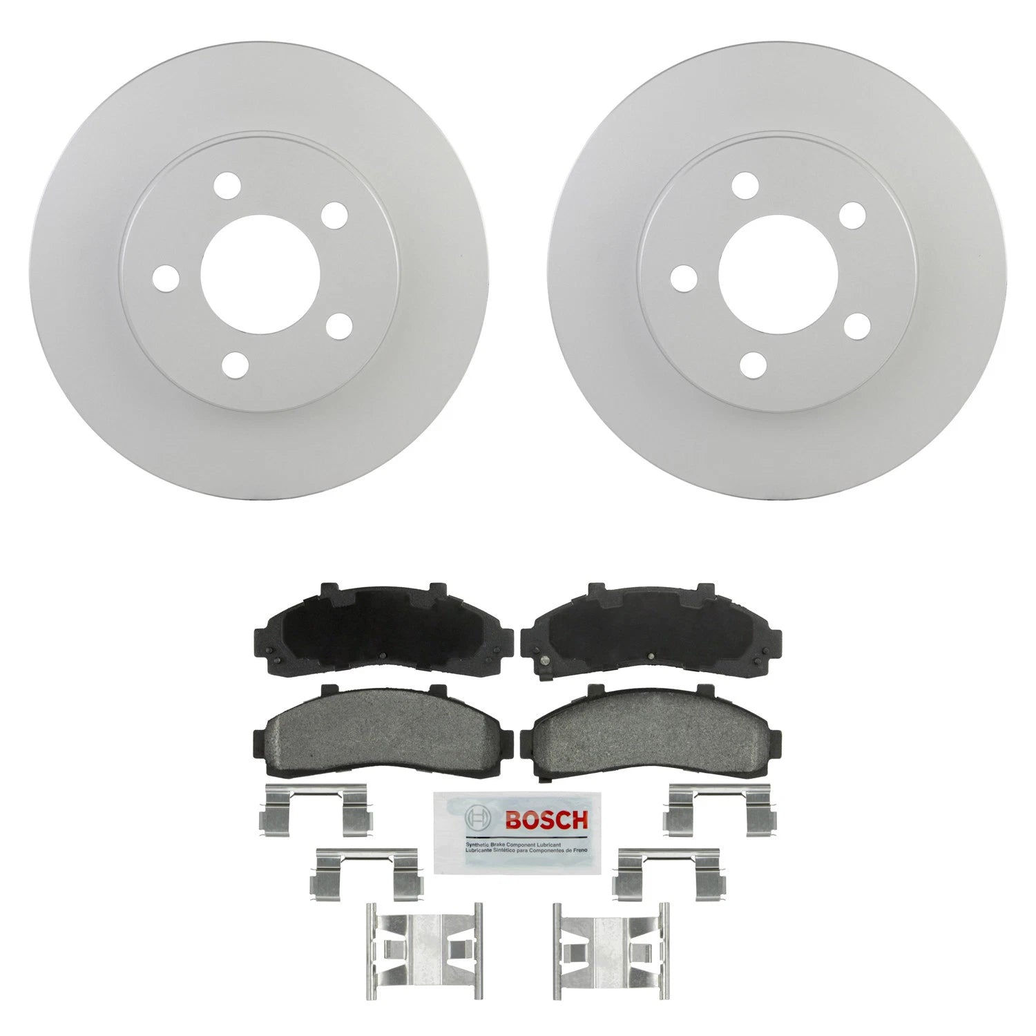 Bosch Front Rotors & Semi-Met Disc Brake Pad Kit for Explorer B3000 (1991–2001)