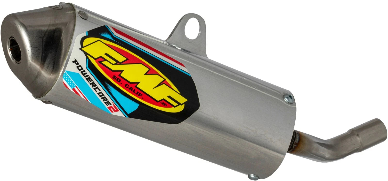 FMF P Core 2 Silver Muffler for Beta 125 RR (2018)