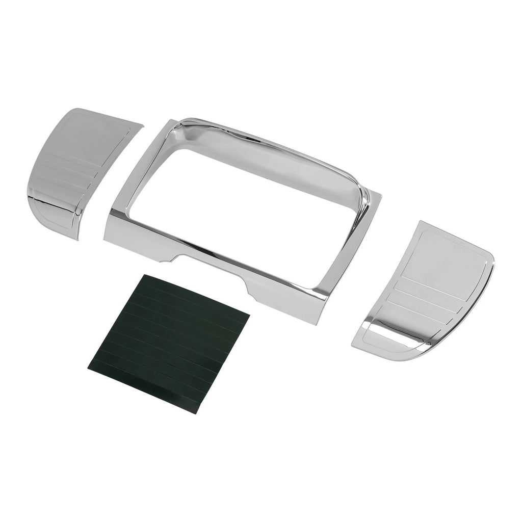 Tri Line Stereo Fairing Trim Cover for Harley Electra Glide (2014–2023) Chrome