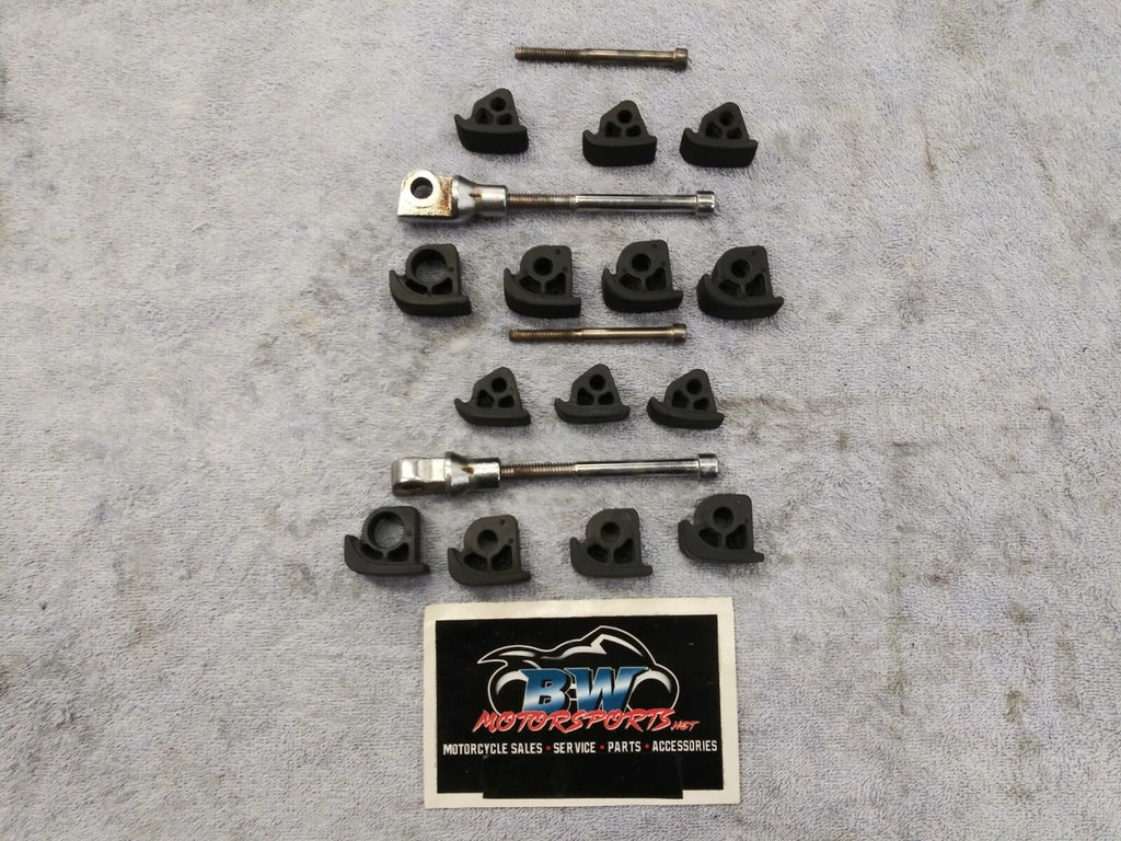 Set of 4 Kuryakyn Iso Dually Rubber Pads for Motorcycle (Fits )
