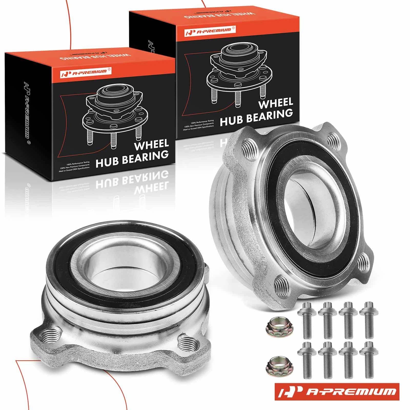 2X Rear Wheel Hub & Bearing Assembly for BMW X5 (2000–2006)
