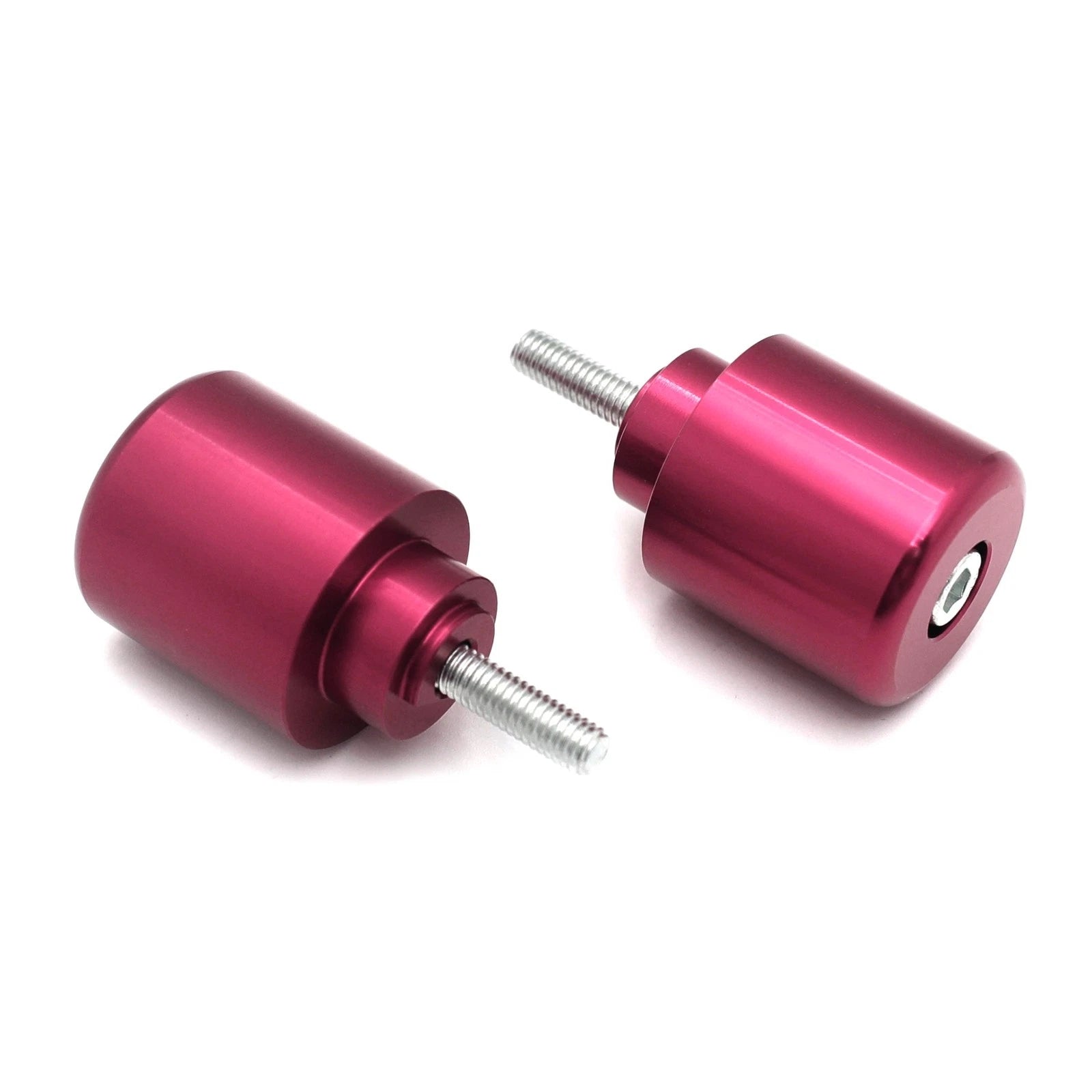 Set of 2 CBR Logo Red Hand Bar Ends for CB250 CB300 CB500 CBR250 CBR500 CBR650