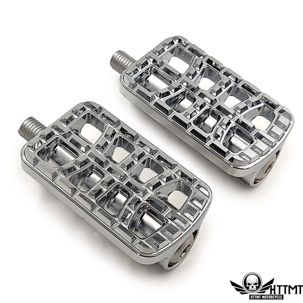 2X Chrome CNC Dominator Shifter Peg for Harley Low Rider Heritage Softail (1988–2023)