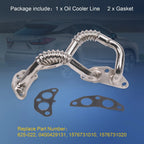 Engine Oil Cooler Line with Gaskets for Toyota Sienna Highlander Venza (2007–2019)