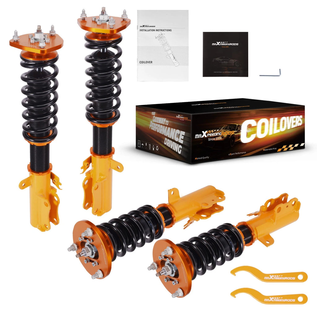 24 Step Damper Coilovers Struts Springs Assembly Kit for Toyota Camry (1992–2001)
