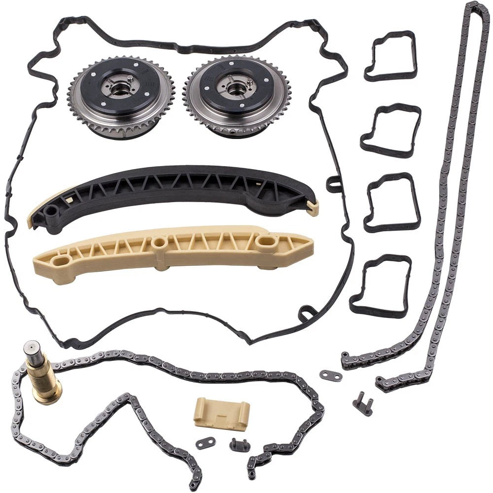 Timing Chain Kit and Camshaft Adjuster for Mercedes-Benz E-Class (W211) (2002–2007)