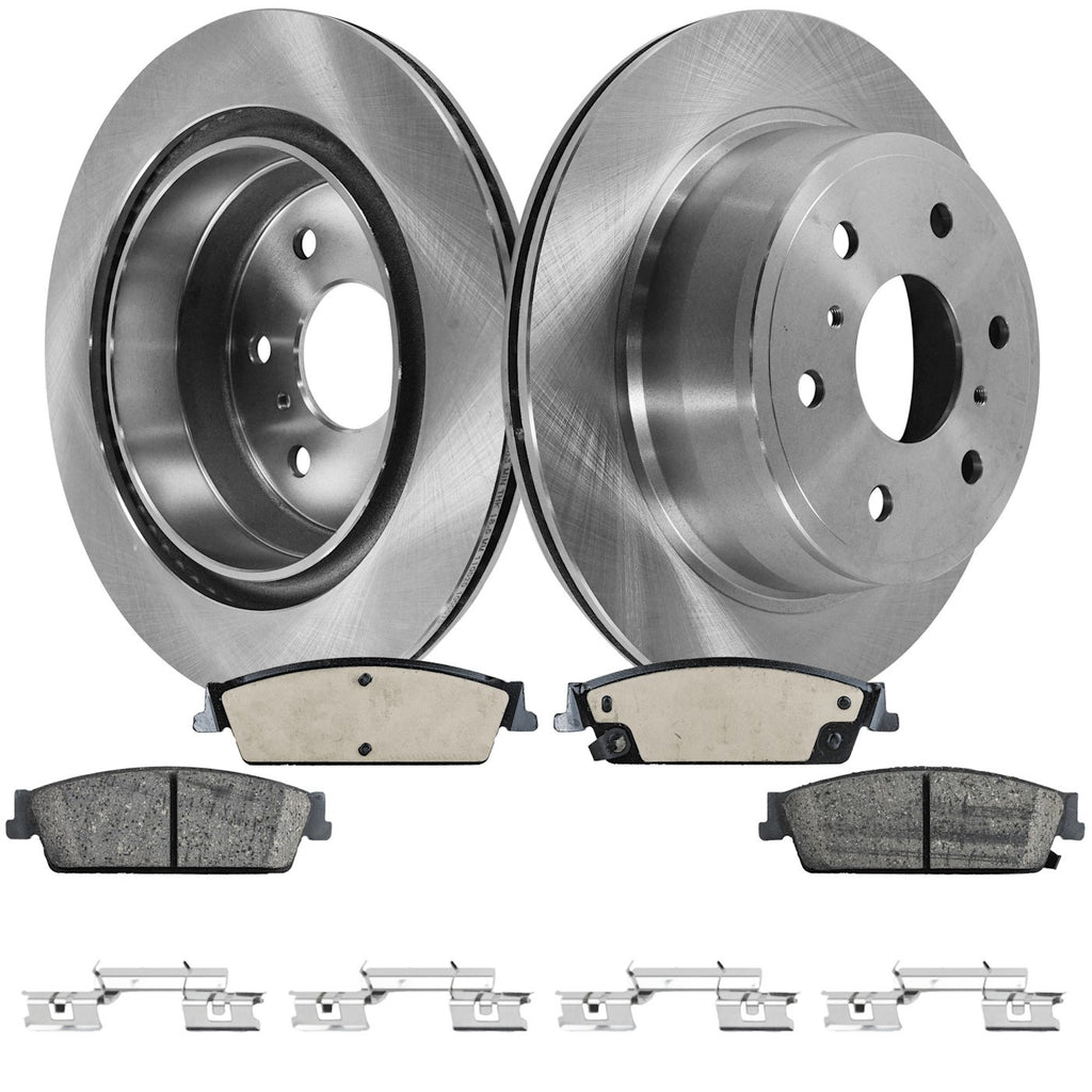 Brake Disc and Pad Kit for Chevrolet Silverado 1500 (2007–2013)