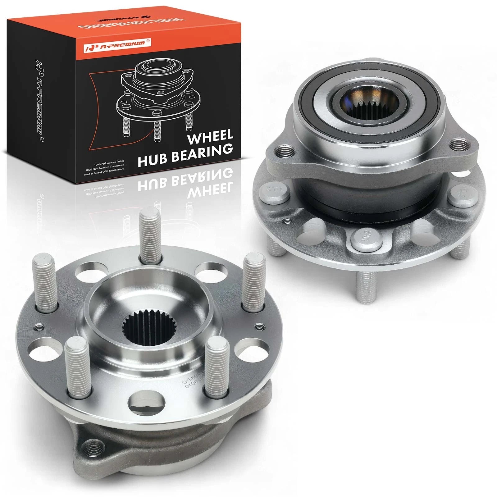 2X Rear Wheel Hub & Bearing Assembly for Kia Sportage Hyundai Tucson (2017–2022)