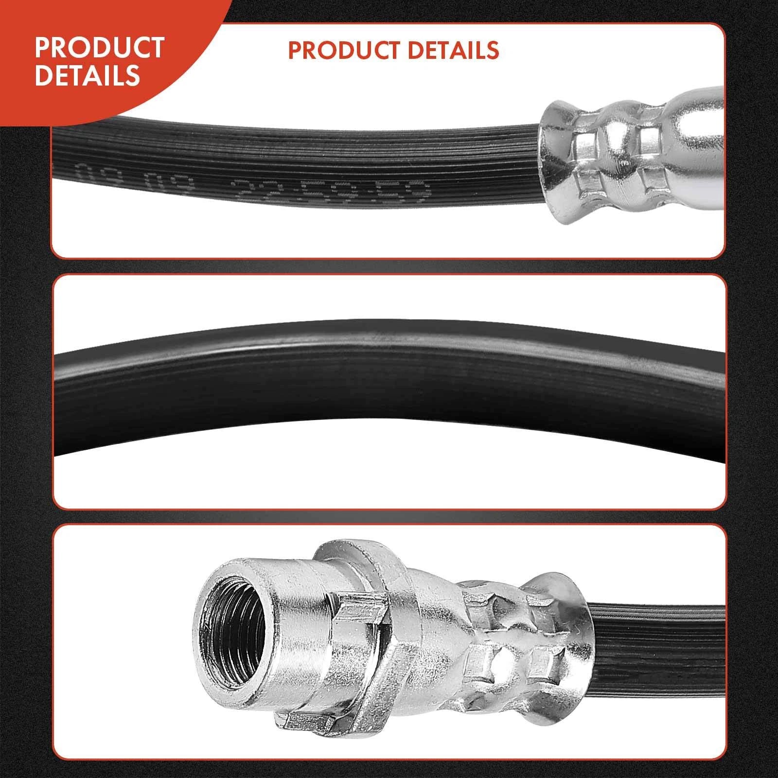 Rear Right Brake Hydraulic Hose for Chevy Cruze, Buick Verano (2011–2016)
