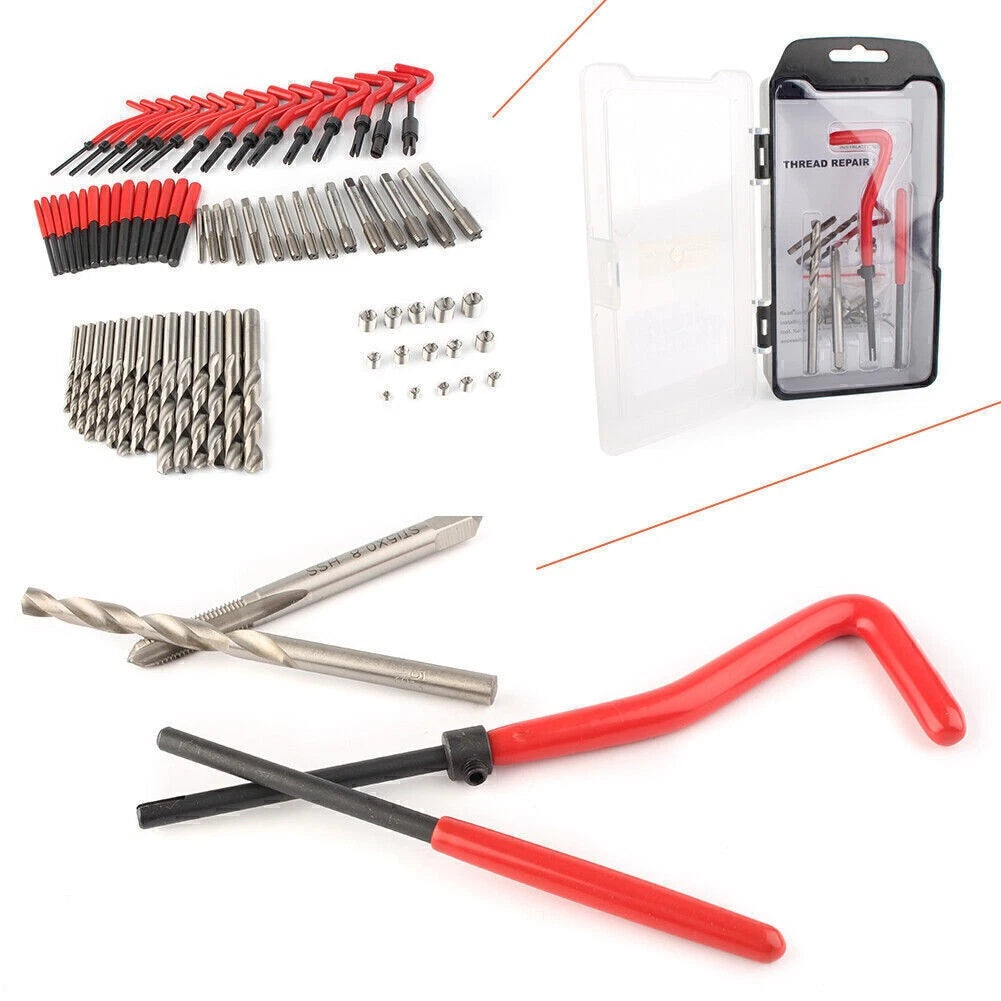 25x M8X1.0 Helicoil Insert Kit for Metric Threads