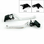 Long Brake Clutch Levers for Aprilia RSV4/RSV4 Factory (2009–2014) Silver T9