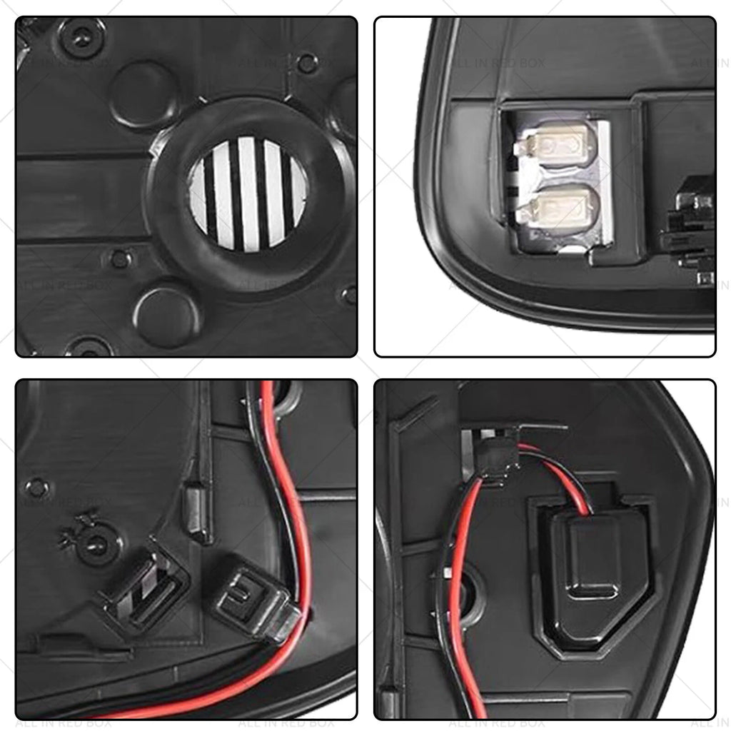 Left Passenger Side Mirror Glass for Toyota RAV4 (2016–2018)