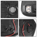 Left Passenger Side Mirror Glass for Toyota RAV4 (2016–2018)