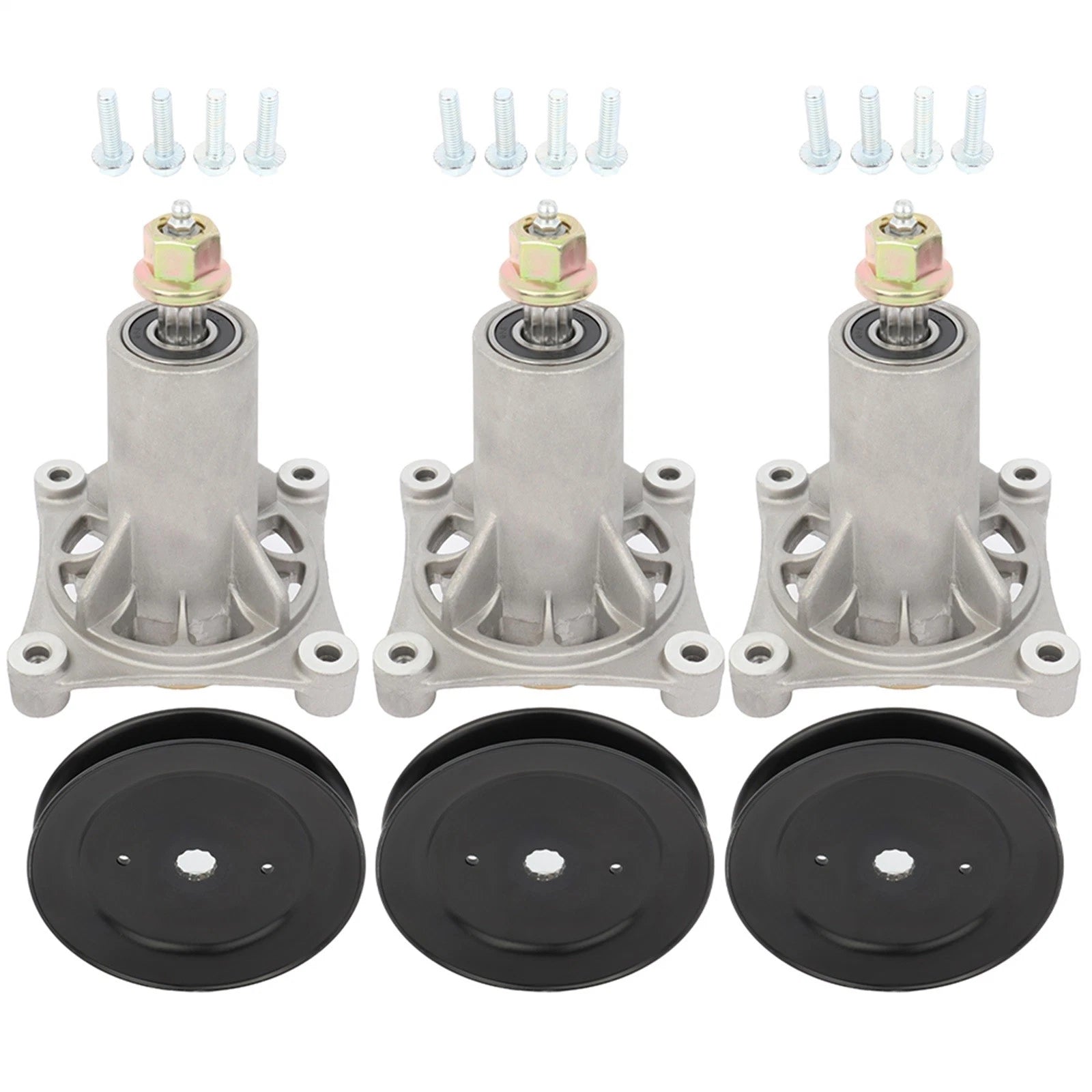 3X Spindle 187292 192870 197473 for Craftsman Riding Mower