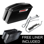 Hard Saddlebag Speaker Lid Conversion Bracket for Harley Softail (1984–2013)