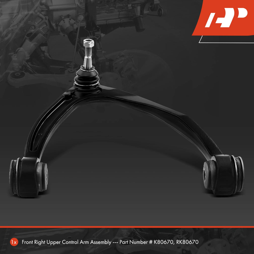 Front Right Upper Control Arm with Ball Joint for Chevy Silverado 1500