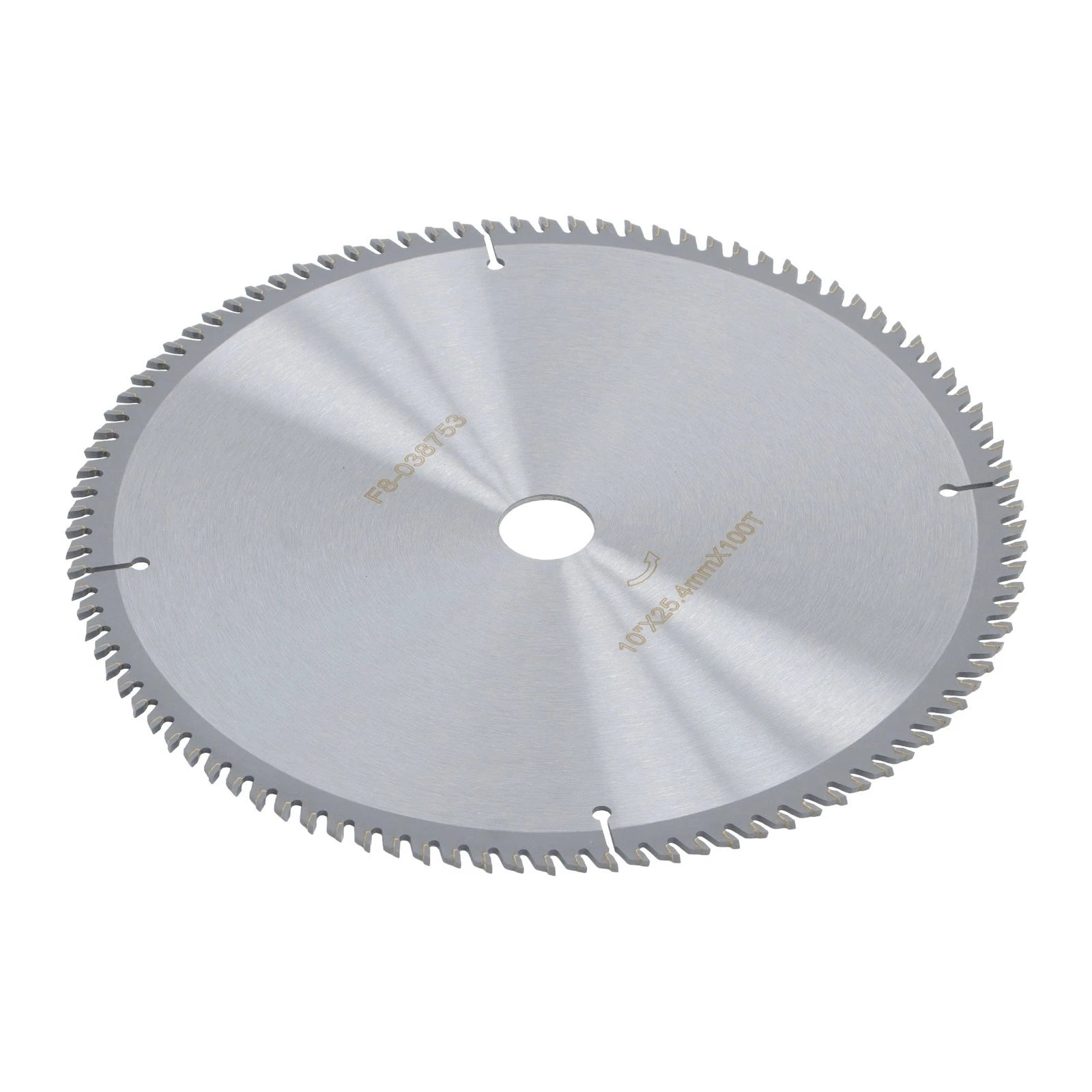 10-Inch 100 Tooth Carbide Saw Blade for Wood Aluminum