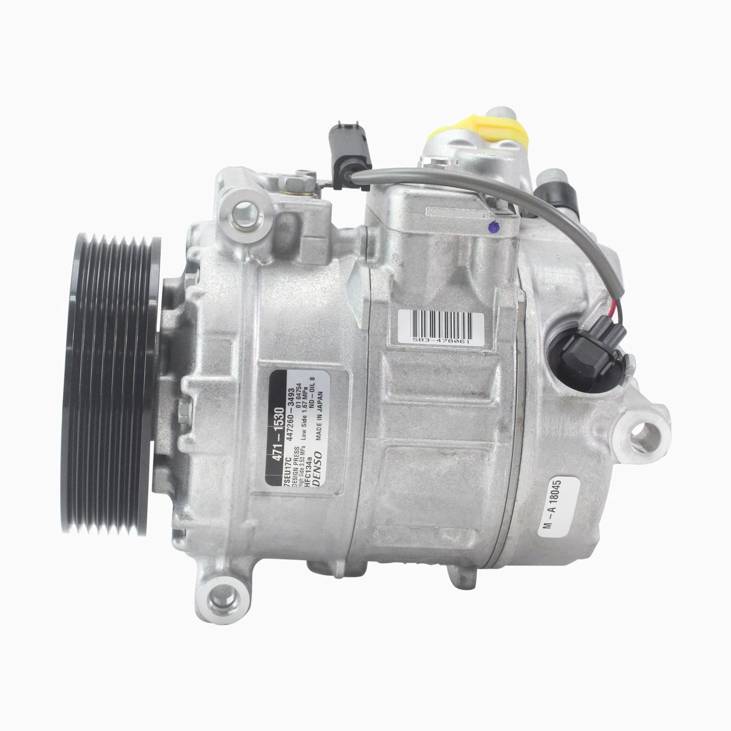Denso A/C Compressor with Clutch for BMW E82 E90 E92 E93 (2007–2013)