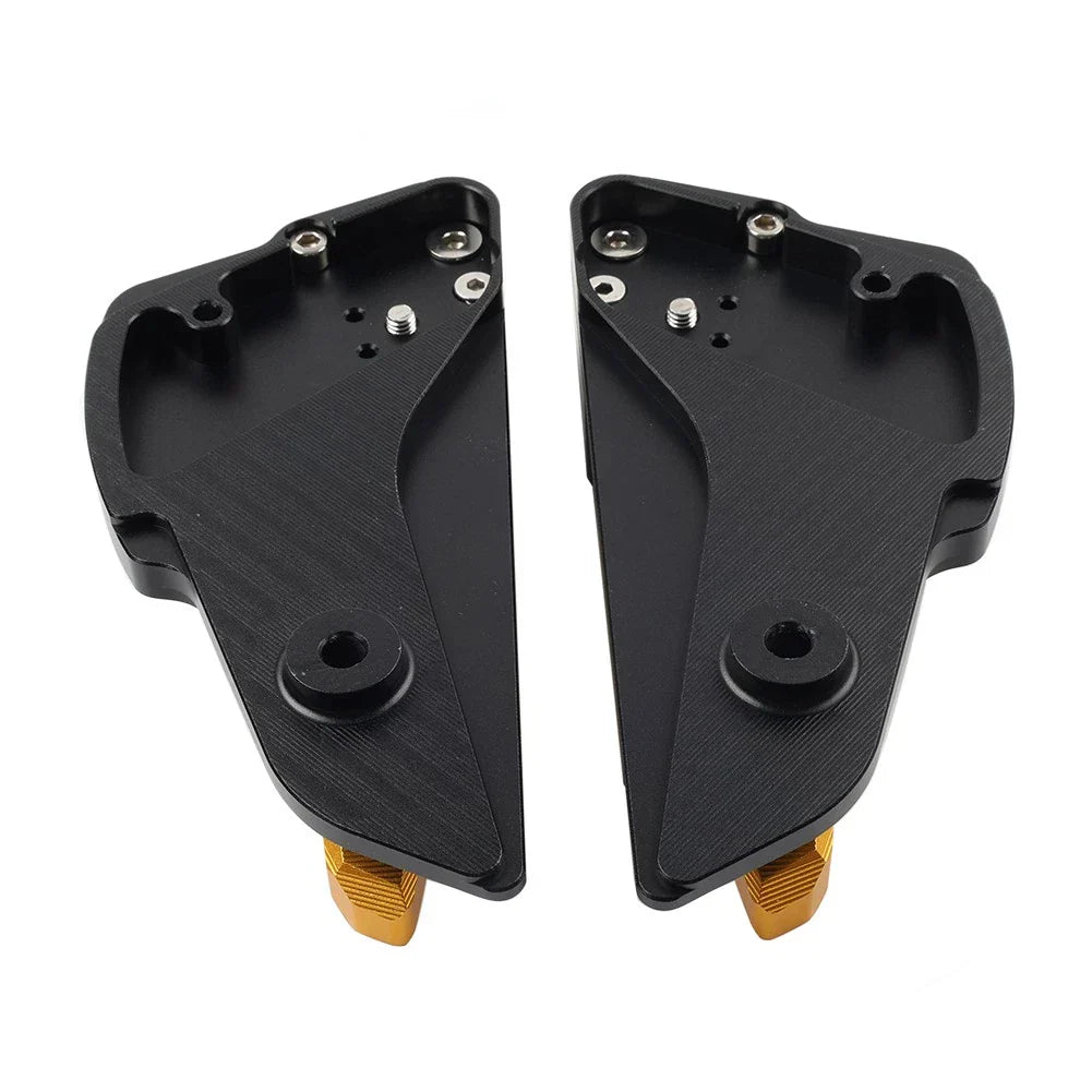 Gold Rear Passenger Foot Pegs for Vespa Sprint Primavera 50 125 150 (13-23)