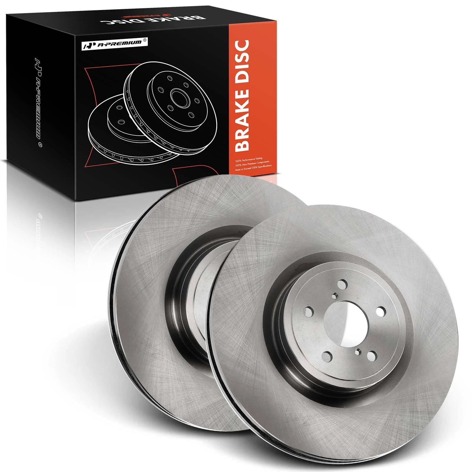 Front Disc Brake Rotors for Subaru Impreza (2004) and Toyota 86 (2017–2020)