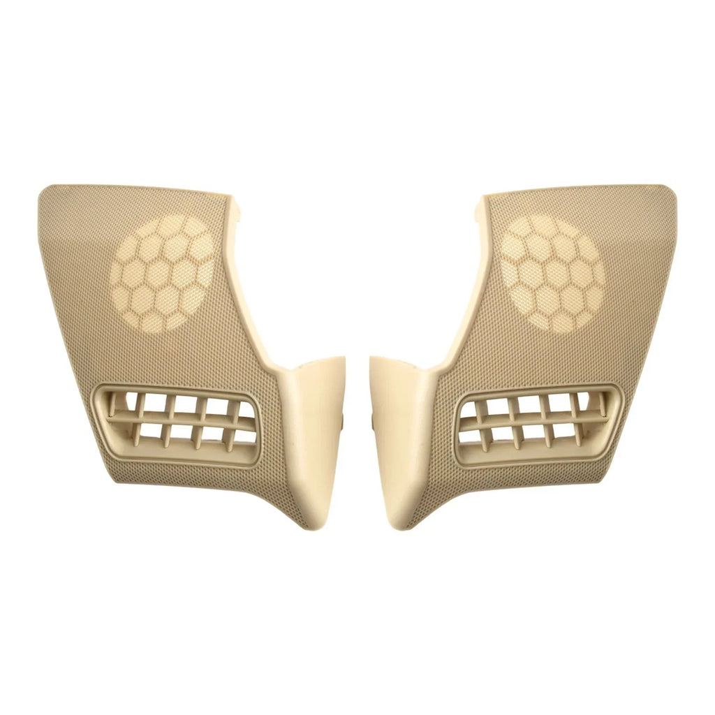 Speaker Cover 2 x Beige Plastic Left & Right for Mercedes W210 (1995–2003)