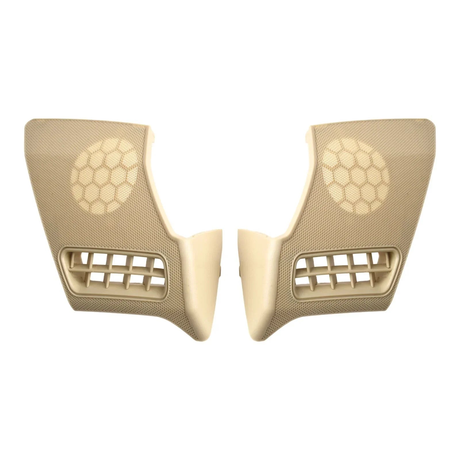 Speaker Cover 2 x Beige Plastic Left & Right for Mercedes W210 (1995–2003)