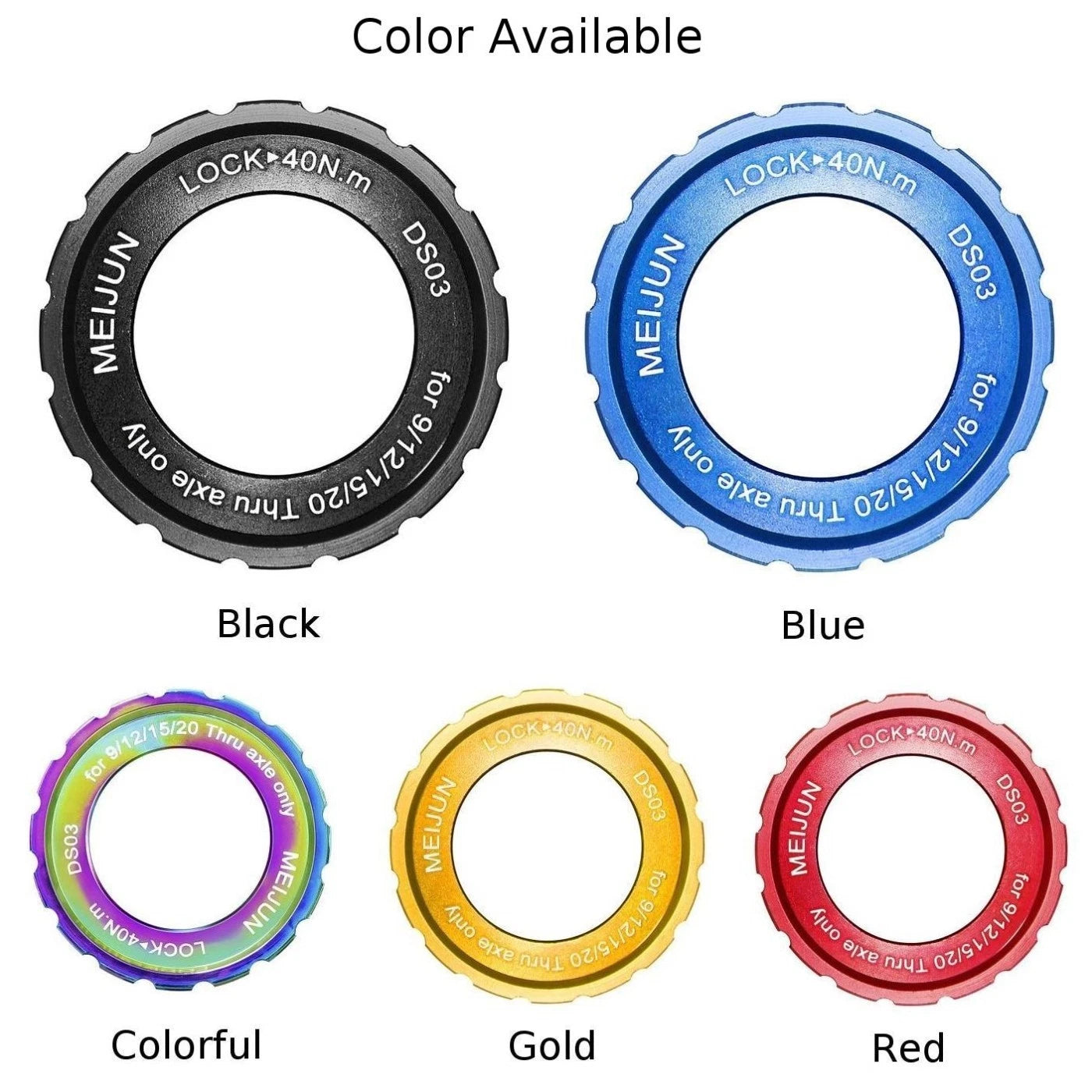 Lockring for Achsnabe Centerlock Cover (2021) 9/12/15/20mm