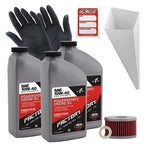 3Qt Oil Change Kit for Suzuki DR650S, DR650SE (10W40)