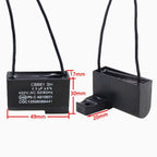 CBB61 Starting Capacitor 2.5 uF 450V for Ceiling and Table Fans (Household)