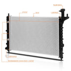 Aluminum Core Radiator for Chevy Traverse/GMC Acadia (2007–2017) DPI-13007