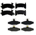 Set of 4 Semi-Met Brake Pads for Camaro Firebird (1989–1992) ACDelco
