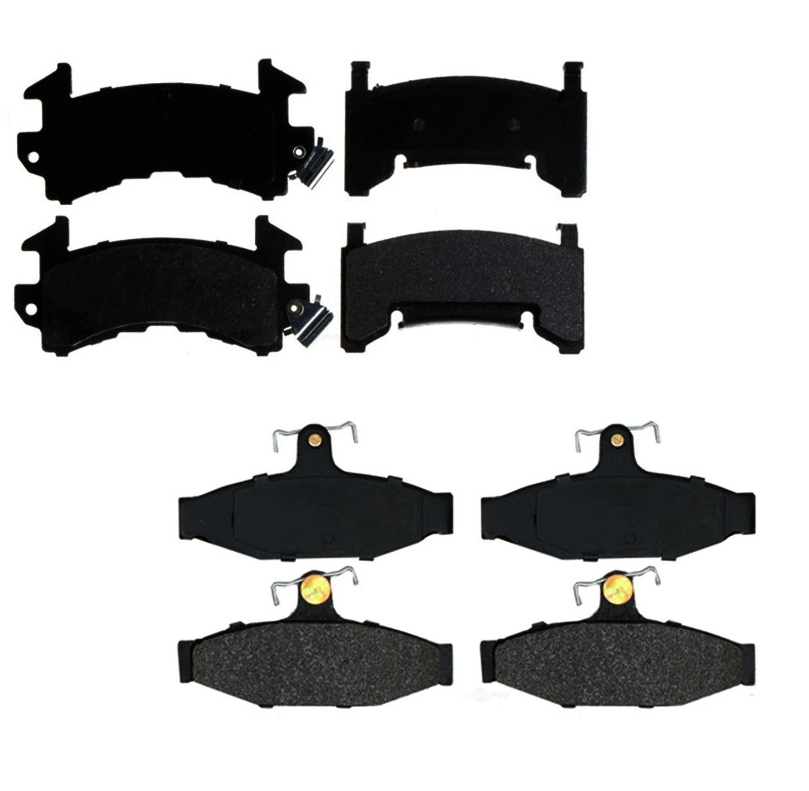 Set of 4 Semi-Met Brake Pads for Camaro Firebird (1989–1992) ACDelco