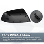Set of 2 Rearview Mirror Cover Caps for Toyota Tundra Sequoia (2014–2021)