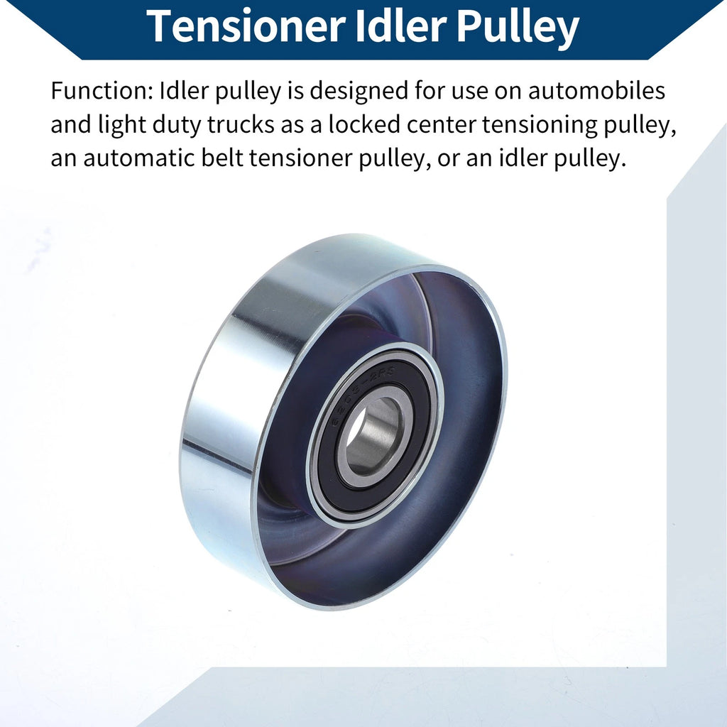 Drive Belt Idler Pulley for Honda Fit (2006–2008) No. 11955AR01A 1 Pc