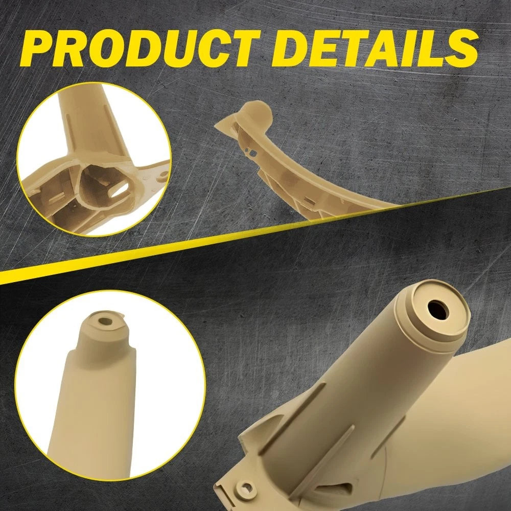 3PCS Inner Door Handle Pull Trim Cover for BMW E70 X5 X6 (2008–2014) Beige