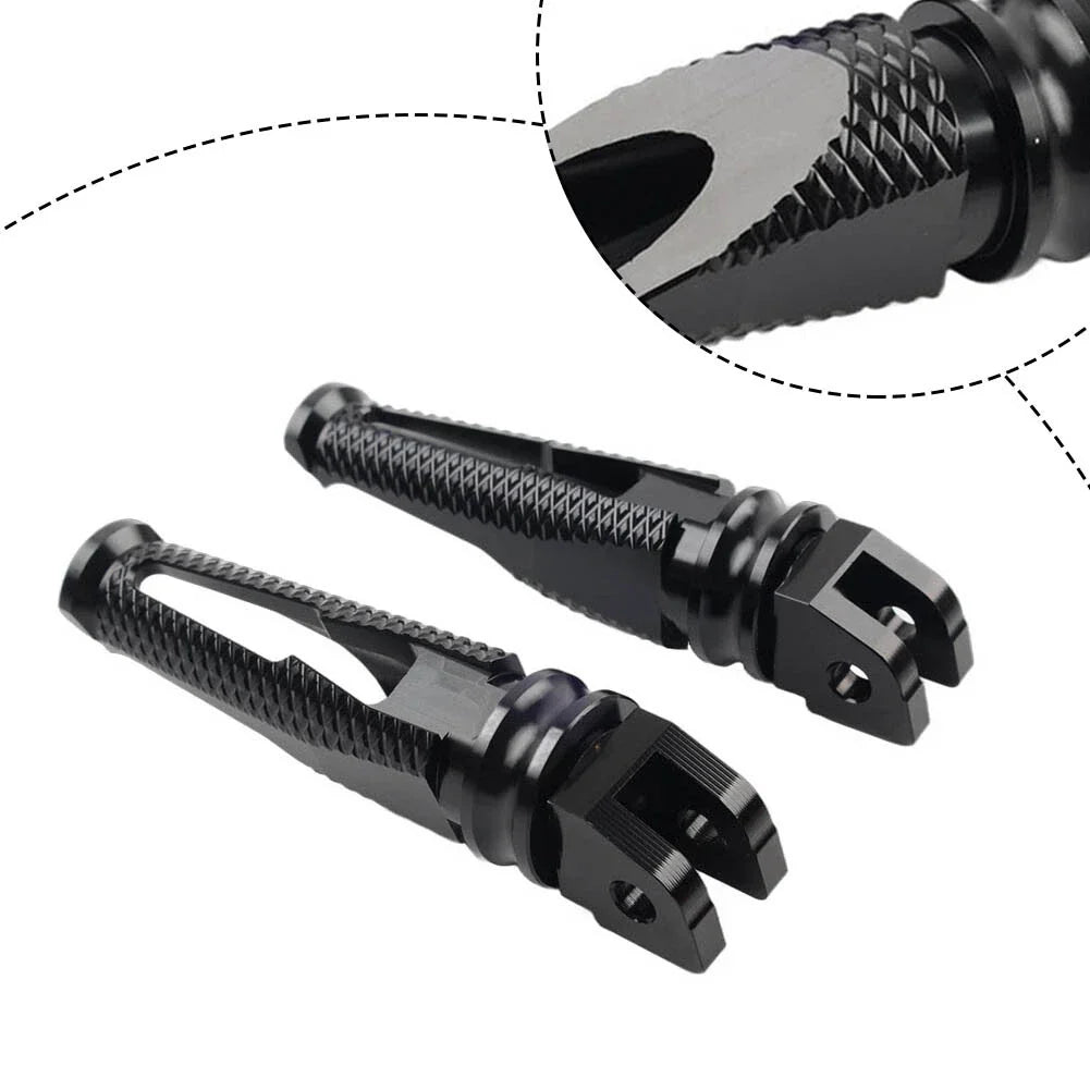 Black Passenger Rear Foot Pegs for Ducati Panigale 899-1299