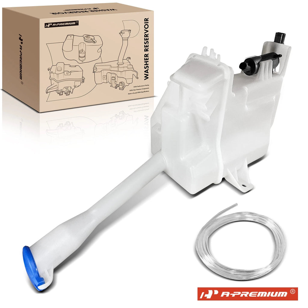 Windshield Washer Reservoir with Cap and Pump for Kia Optima (2017–2020)