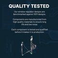 Window Regulator for Audi Q7 (2011–2015) Left Front