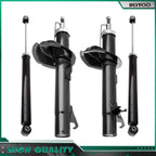Set of 4 Front Rear Shocks Struts for Ford Focus (2000–2005)
