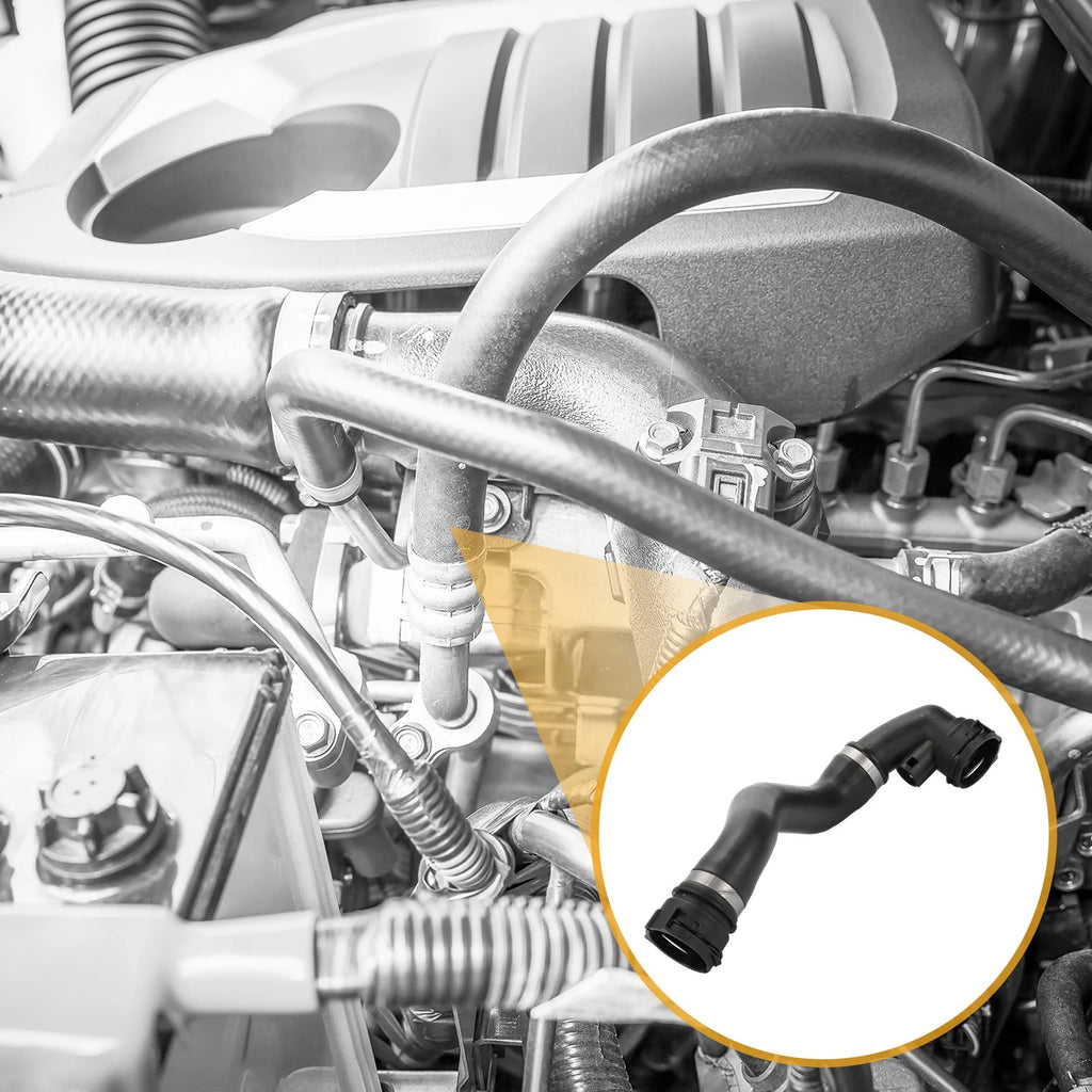 Radiator Hose for BMW E53 X5 (2001–2006) No. 11537508688 Rubber Black