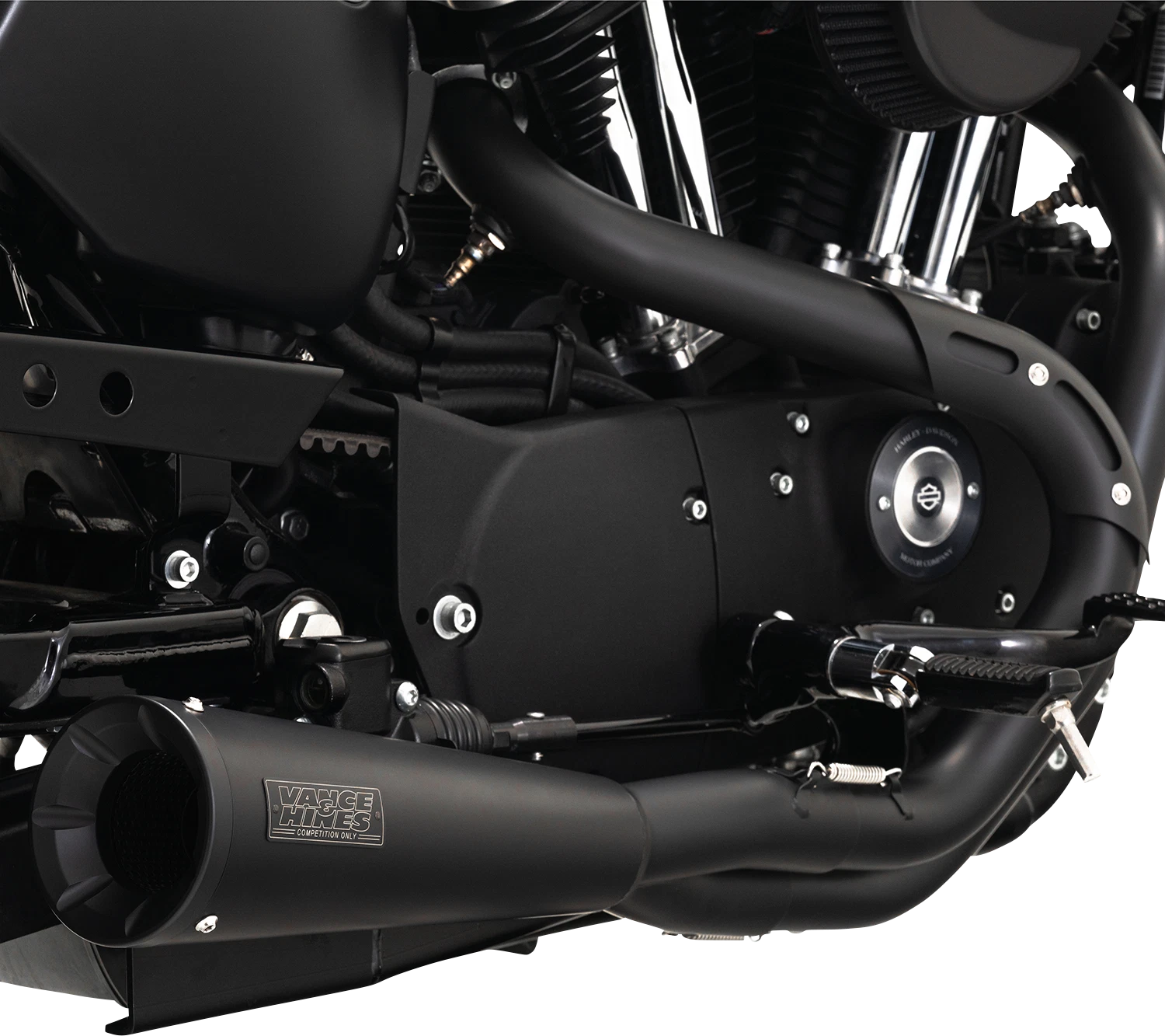 Vance & Hines Upsweep 2-into-1 Exhaust for Harley Sportster (2004–2013)
