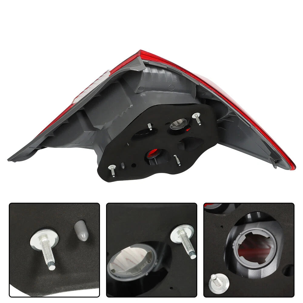Tail Light Assembly for Honda Civic (2012) Left Driver Rear Halogen