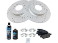 Rear Brake Pad and Rotor Kit for Mazda 6 (2006–2013) GQ444HN
