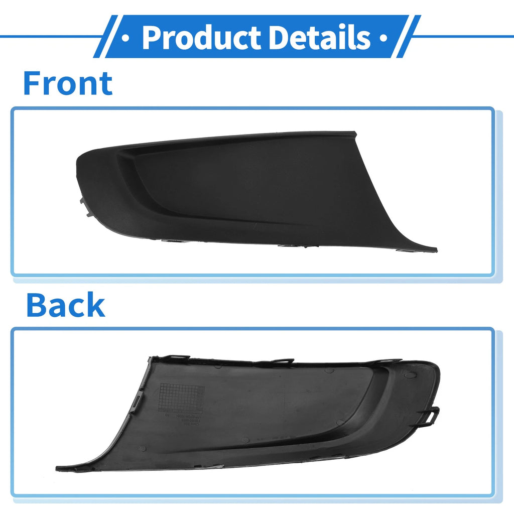 1 Pc Fog Light Grill for Volkswagen Touran (2010–2015) No. 2K5853666